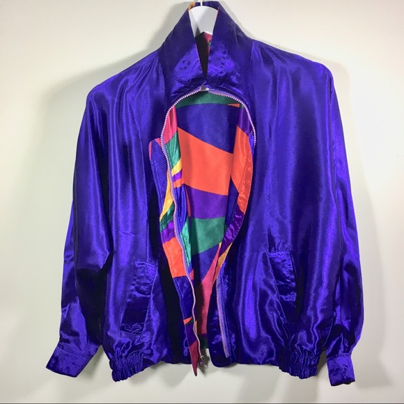 Vintage 90’s Reversible Lightweight Jacket - Picture 3 of 8